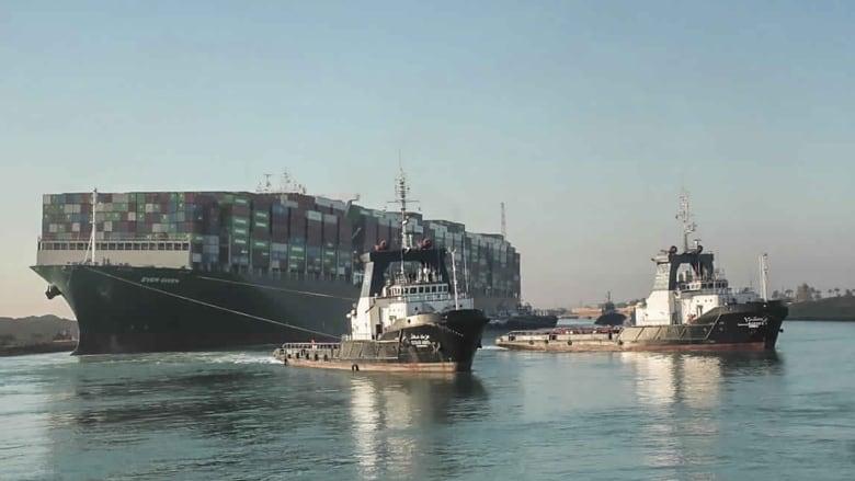 协助将苏伊士运河搁浅货柜轮拖离的部分拖船，由温哥华公司设计。美联社