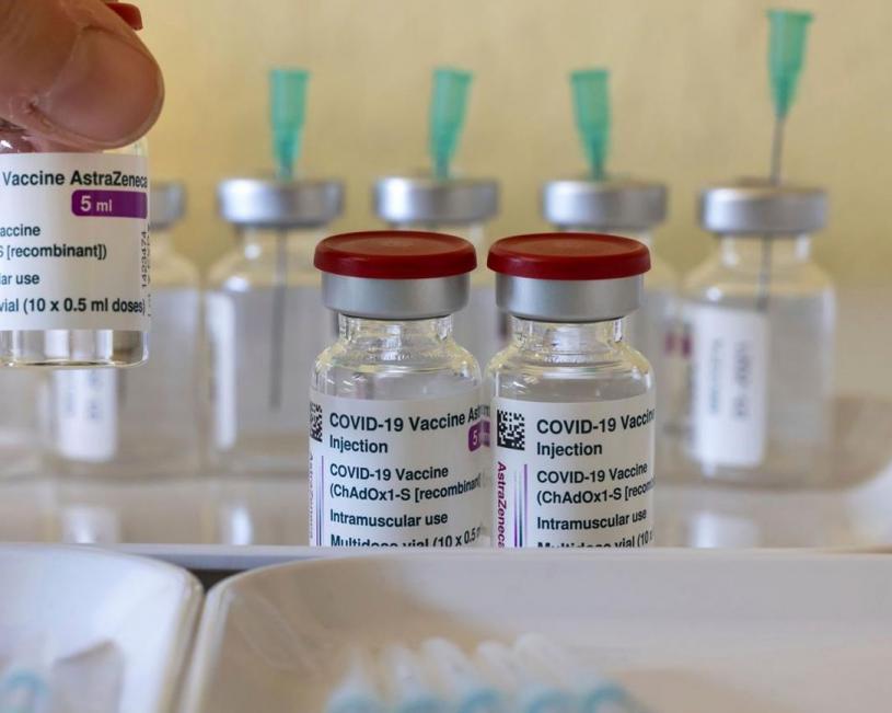 首批阿斯利康疫苗运抵加拿大。加通社资料图片