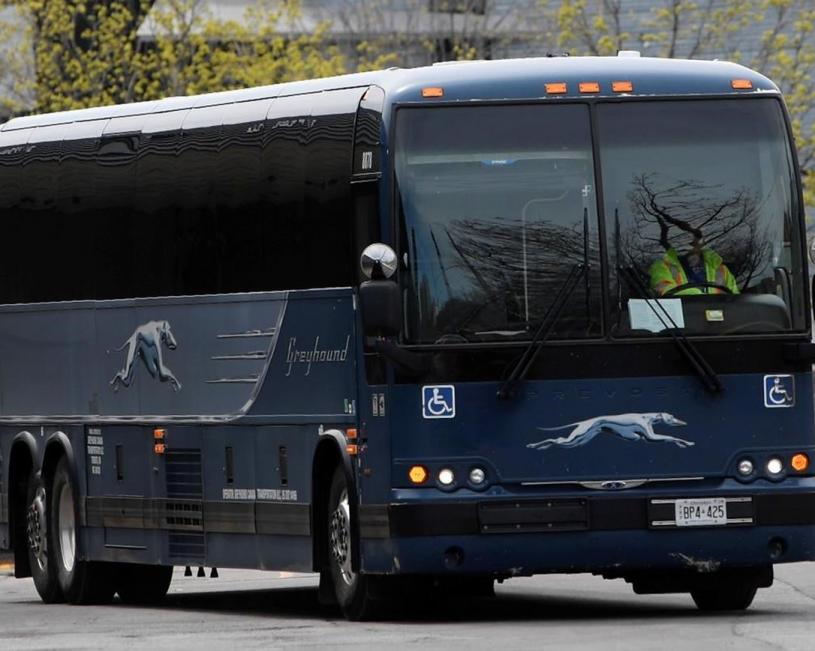 灰狗巴士上周宣布退出加拿大。加通社資料圖