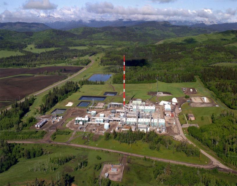 位於亞省Quirk Creek的天然氣廠房，可能改為比特幣挖礦場。GlobeNewswire