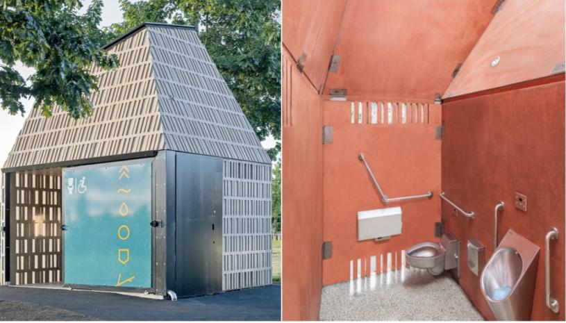 公廁評選中，素里一公園的公廁位列前五。     網上圖片