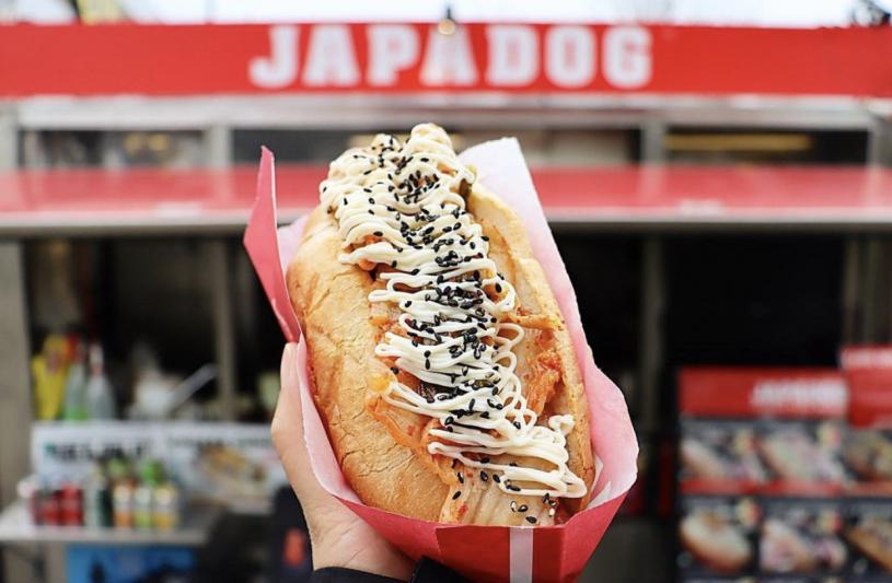 Japadog供應多種日式熱狗以及各種特色美食。IG
