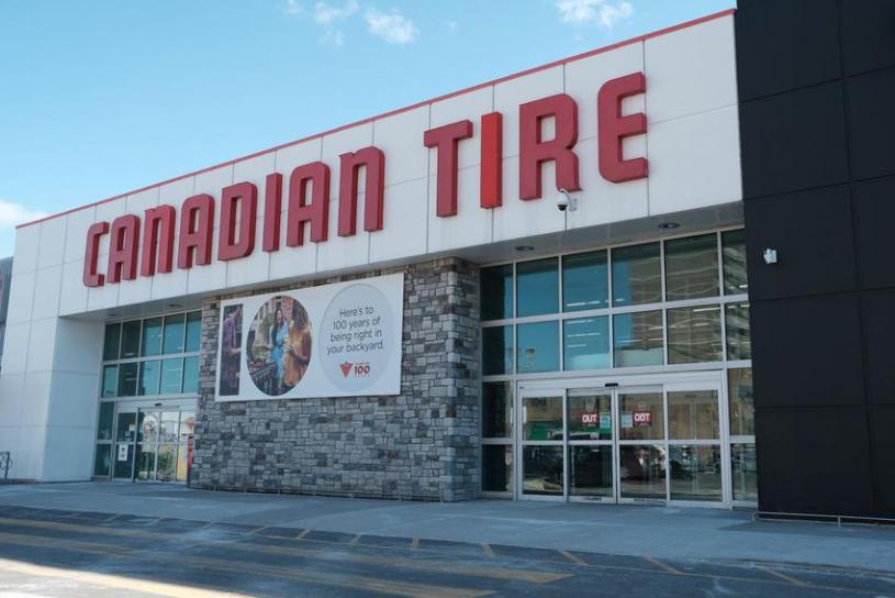 加拿大輪胎斥巨資投入電子商務運營。星報資料圖

