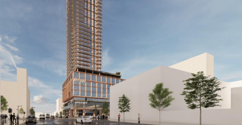 温市府批准近40层大楼的建案。   PCI图片