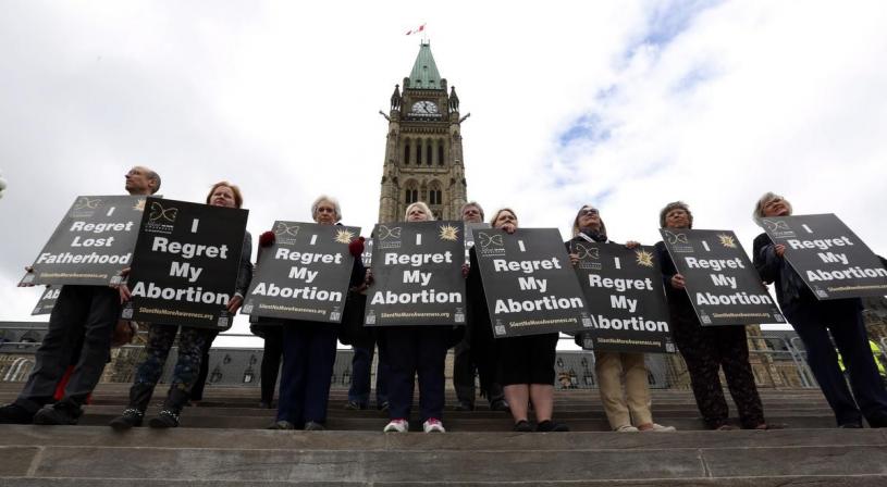 加拿大是容许合法堕胎，至今仍存争议。加通社资料图片