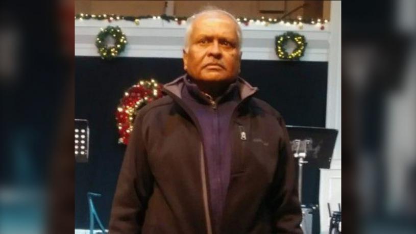 64岁、早前失踪的普什帕拉吉。	警方提供
