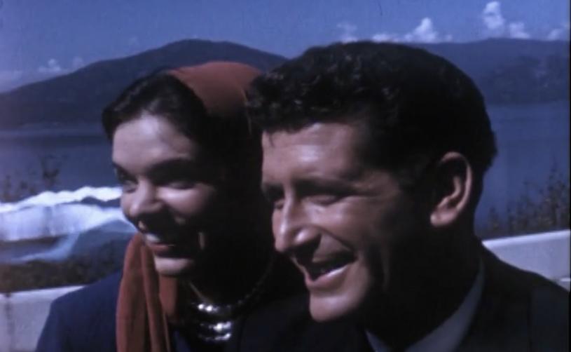 60年前新婚夫婦前來「溫哥華度蜜月」。  影片截圖