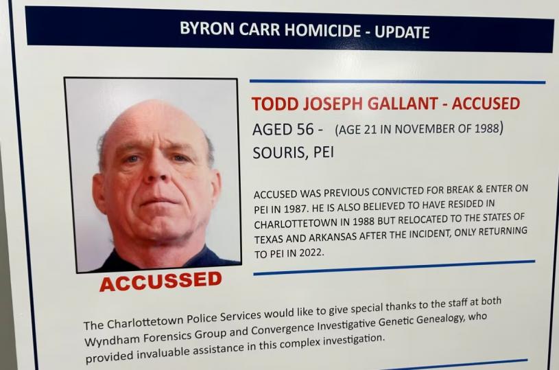 ■ 加兰特被指控在卡尔案中犯有一级谋杀罪。		CBC

