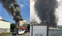 台灣化工廠爆炸大火　至少7員工受傷
