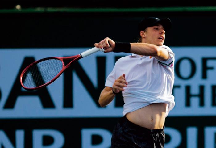 沙普瓦洛夫成功晉身16強。Tennis Canada