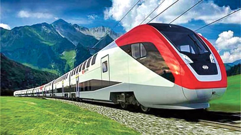 ■世界多個國家都有高速列車行駛，包括圖中由瑞士公司Stadler製造的高鐵列車。 CBC