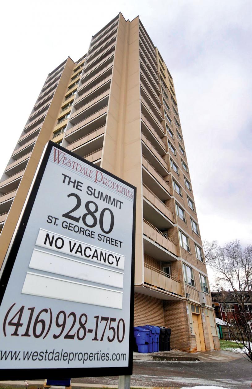■多伦多市府新措施，协助受疫情影响的租客度过难关。   资料图片