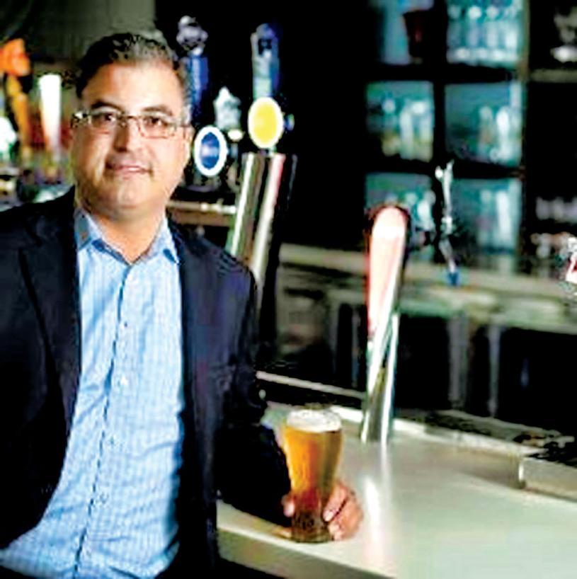 加拿大啤酒巨擘拉巴特釀酒公司法規及公關副總裁安格雷科斯。