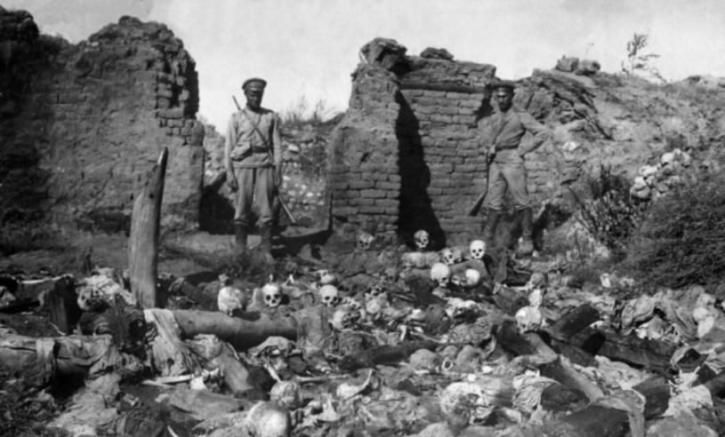 150万亚美尼亚人，因系统性驱逐、饥饿和谋杀而丧生。资料图片