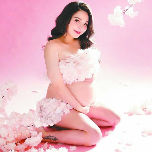■小甜甜懷孕6個月。
網上圖片