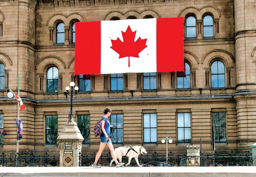 ■加拿大国庆日庆祝活动今年仍然于网上进行。星报资料图片