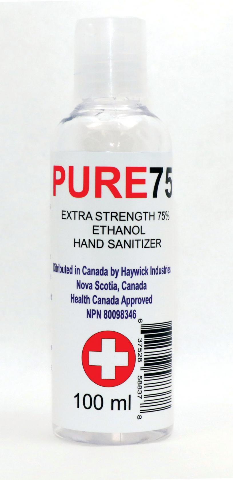 ■卫生部警告消费者立即停用PURE75清毒搓手液。联邦卫生部
