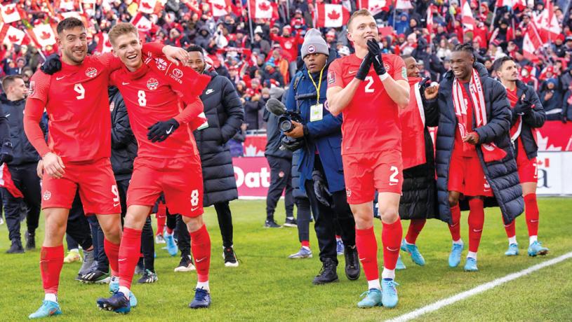 ■加拿大男子足球隊取消與伊朗進行友誼賽。加通社資料圖片