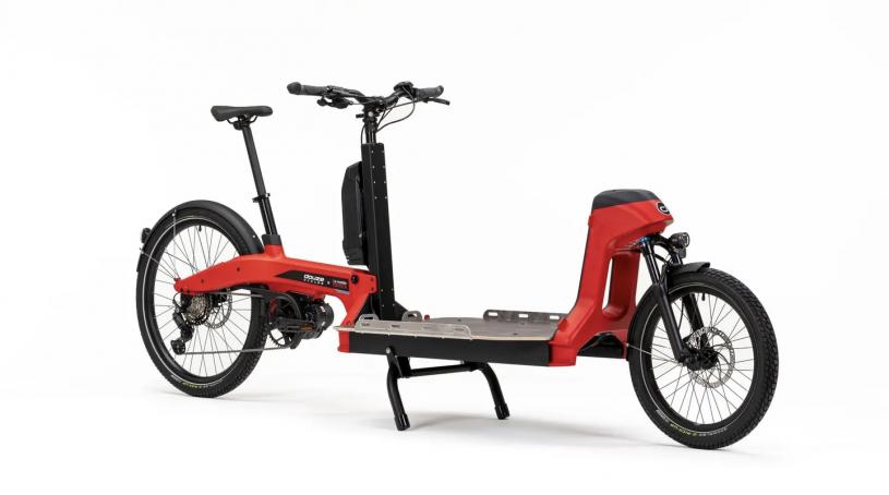 科技生活| 丰田 X Douze推电动自行车  前置式载货负重100公斤