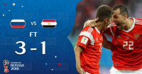 【世界盃A組】東道主俄羅斯3-1勝埃及 兩連勝出線在望