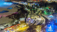 數百萬燈光照耀尼亞加拉 瀑布冬季燈飾節周六展序幕