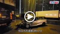 (視頻)秀茂坪車禍｜七人車直撞貨車尾 司機被困清醒送院
