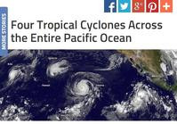 「厄爾尼諾」現象　太平洋現3颶風