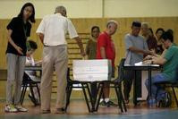 新加坡大選開始投票