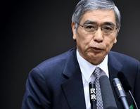 日本央行行長相信經濟將持續溫和復蘇