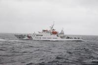 中国海警3船钓岛领海巡航　