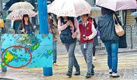 開學日緊記帶雨傘　幾陣狂風雷暴襲港