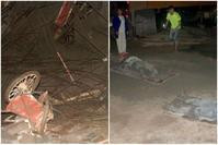四川羅江地盤垮塌　7名工人被埋