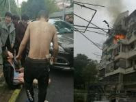 上海民居天然氣爆炸　20多戶殃及3人傷