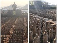 史上最大山寨「兵馬俑群」　園方辯稱是秦始皇塑像群