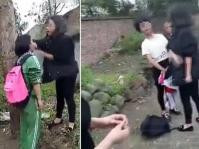 四川彭州校園暴力  　女生35秒被掌摑14次
