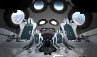 维珍银河太空船内部设计曝光 为太空游客度身打造座椅