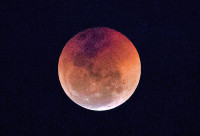 “血月”奇观重现  5月26日晚全加可见