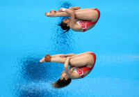【东京奥运】施廷懋王涵赢廿五分 女子双人三米跳板跳水成功摘金