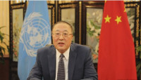 中国驻联合国代表吁解决乌克兰问题 须落实新明斯克协议