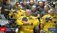 俄烏局勢｜俄航天局反駁黃色太空衣事件 否認太空人支持烏克蘭