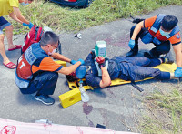 台南2警追贓車遇襲 遭割喉失槍殉職