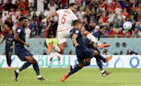 【世杯战果速递】法国澳洲晋级  突尼斯丹麦出局