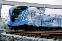 科技生活| 中国首辆零排放氢能列车  时速达160公里世界最快