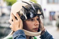 科技生活|頭盔專為高速電動單車設計  保護更全面