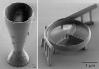 科技生活| 3D打印纳米级新技术 玻璃酒杯比头发还幼细