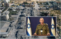 以色列地面部队挺进  袭击加沙北部哈马斯150隧道及地堡