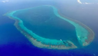 南海爭議︱黃岩島設浮障封鎖入口  外交部指屬維護主權必要措施