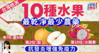 水果農藥｜10種水果最乾淨最少農藥 梨火龍果上榜 抗發炎增強免疫力