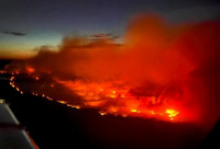 加拿大西部山火肆虐  卑诗省数千人疏散