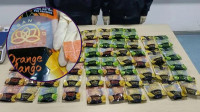 深圳海关查获60袋“大麻软糖” 净重逾6800克